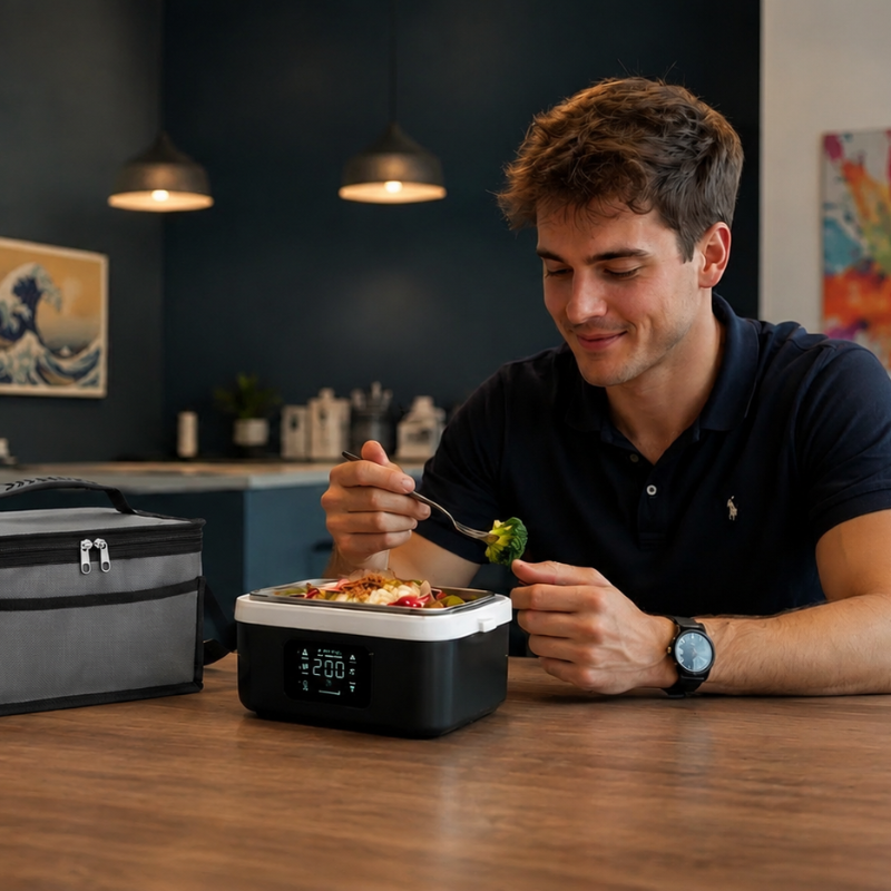 Full Bellies™ Self Heating Lunch Box