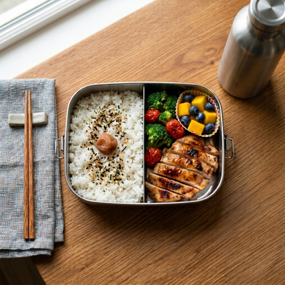 Full Bellies™ LockFresh Stainless Bento Box